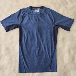 Under Armour Compression Shirt Men's Large Blue